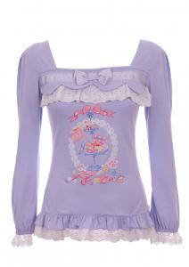 Top t-shirt violet Candy Time sweet lolita Infanta